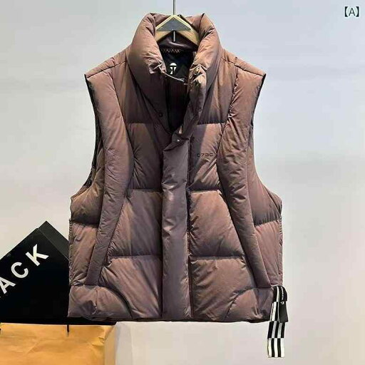 メンズ ベスト おしゃれ アウター 冬 軽量 涼しい ダウン アメリカン アウトドア レジャー チョッキ メンズ ベスト おしゃれ アウター 冬 軽量 涼しい ダウン アメリカン アウトドア レジャー チョッキ