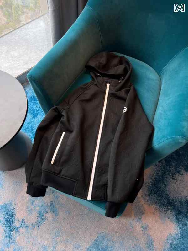 アウター メンズ おしゃれ ダンディ 春 黒 ビジネス カジュアル フード ジャケット レディース カップル トレンディ