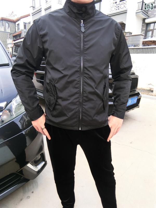 アウター メンズ おしゃれ ダンディ 春秋 スタンドカラー ジッパー カジュアル 軽量 涼しい 涼しい 薄手 涼しい 涼しい ビジネス ジャケット トレンド