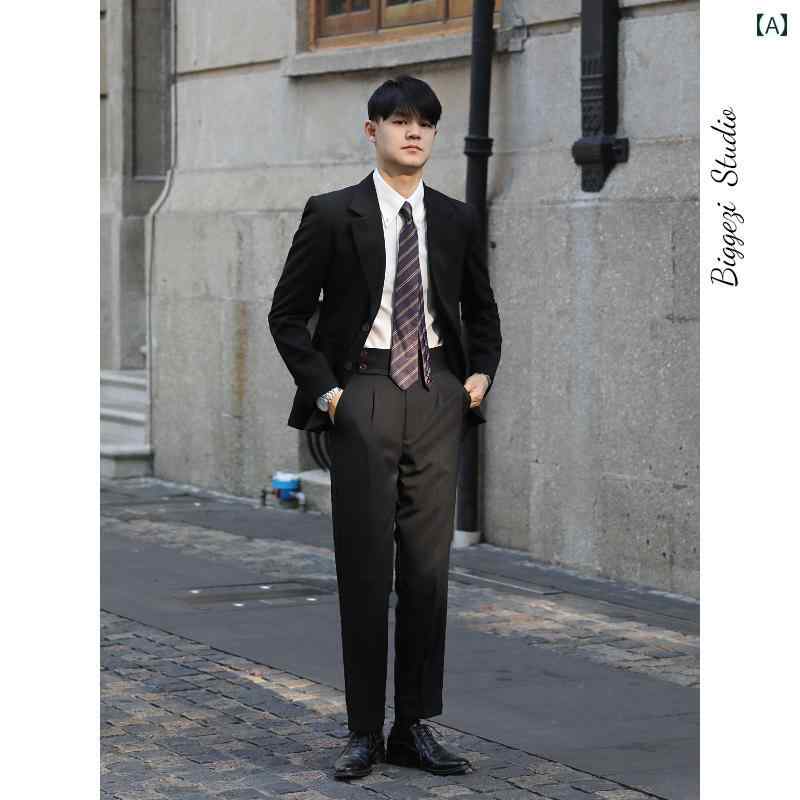 スーツ メンズ ビジネス オフィス ダンディ フォーマル 4 イタリアン シンプル ワーク スリム ナポリ 通勤 仕事 セットアップ