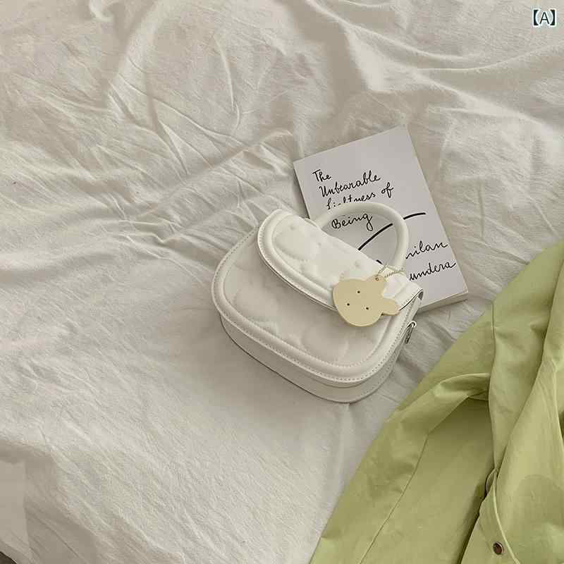 レディース バッグ 普段使い ハンドバッグヘルド ビスケット 夏 韓国 サドル ショルダー クロス ボディ..