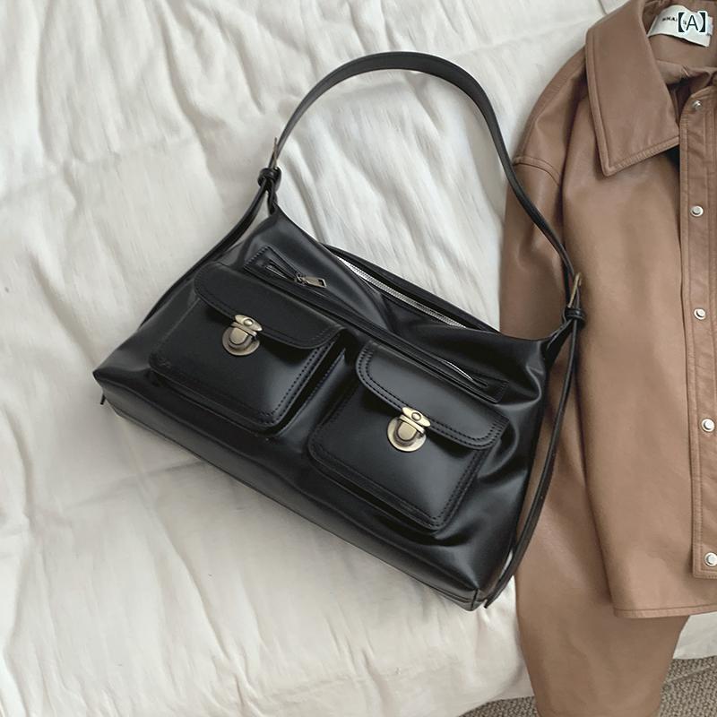 レディース バッグ 普段使い レトロ オートバイ トレンディ 韓国 トート大容量 通勤