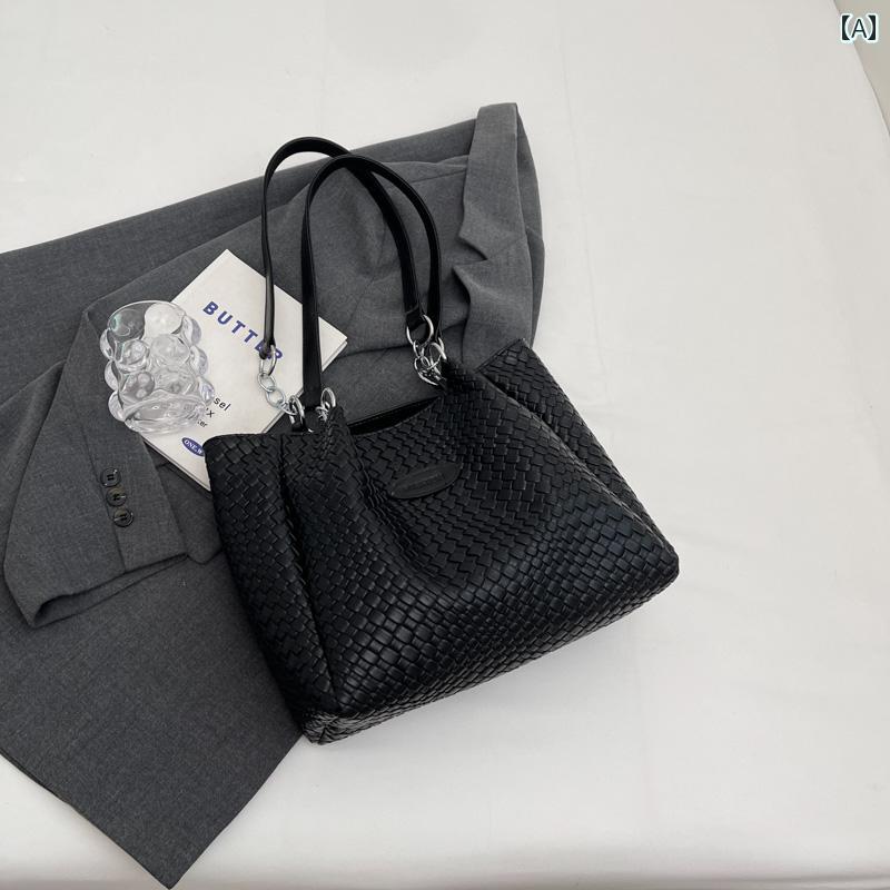 レディース バッグ 普段使い 秋 授業 仕事 通勤 大容量 トート ブラウン ショルダー