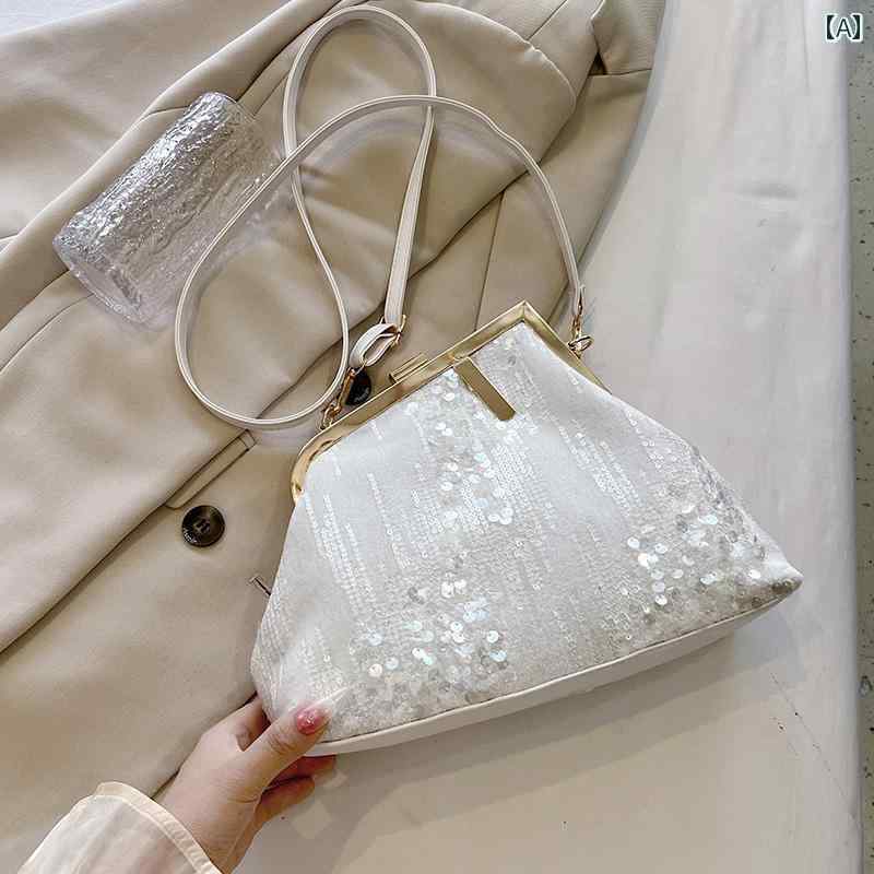 レディース バッグ 普段使い チャイナ風 漢服 レトロ チャイナ ドレス スパンコール キラキラ キラキラ ディナー