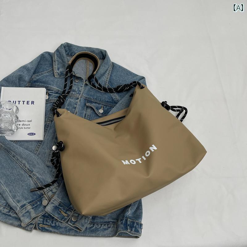 レディース バッグ 普段使い 秋冬大容量 通勤 ショルダートート 旅行 カジュアル クロス ボディバッグ キャンバス