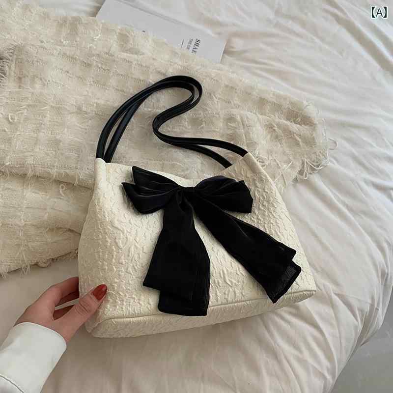 レディース バッグ 普段使い 秋冬 通勤大容量 ショルダー ハンドバッグ リボン トート