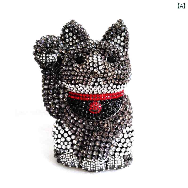 パーティーバッグ レディース 華やか 形 ディナー 空 メタル 動物 クラッチ