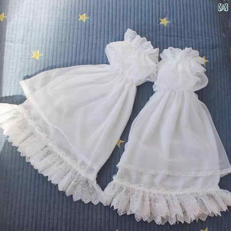 ロリータ ファッション コスプレ 小物 ガーリー かわいい ディア ガール アクセサリー 華やか 高さ 袖 ..