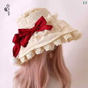 レディース 帽子 ロリータ かわいい ガーリー コスプレ マルチ カラー レース 人形 アンティーク 人形 壁 サンハット 中国 西洋 折衷