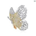 ブローチ レディース アクセサリー 虹 蝶 星空 秋冬 コサージュ コート ピン アクセサリー ガールフレンド ギフト