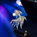 ブローチ レディース アクセサリー 淡水 パール 鯉 コサージュ ピン スーツ コート