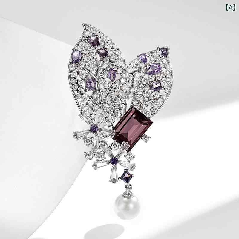 ブローチ レディース アクセサリー レトロ 宮殿 花 スーツ コート ピン 固定 コサージュ