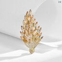 ブローチ レディース アクセサリー 母の日 ギフト オーストリア 産 小麦 耳 コート コサージュピン