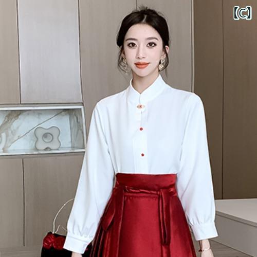 漢服 コスチューム レディース ファッション おしゃれ ステージ 撮影 舞台衣装 コスプレ チャイナ風 馬顔スカート 乾杯 セットアップ 春 服 スカート