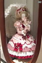 コスプレ 衣装 レディース コスチューム パーティー 写真撮影 甘くて かわいい ピンク イチゴ 柔らかい ロリータ ドレス ロリータ 半袖 ふわふわ プリンセス ケーキ スカート