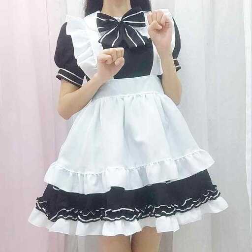 コスプレ 衣装 レディース コスチューム パーティー 写真撮影 メイド 白黒小 悪魔 メイド 服 普段使い 小さめ シェフ ロールプレイ 服 コスプレ 衣装 レディース コスチューム パーティー 写真撮影 メイド 白黒小 悪魔 メイド 服 普段使い 小さめ シェフ ロールプレイ 服