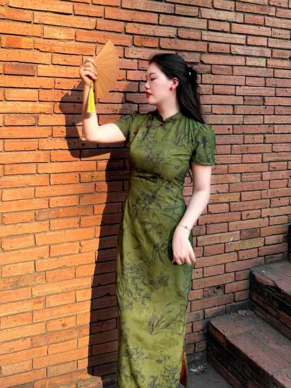 大きめサイズ レディース ファッション 家族 チャイナ風 レトロ 美白 ドレス 瞑想 スリム チャイナ ドレス