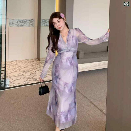 大きめサイズ レディース おしゃれ ファッション 五 花 フランス スフマート ストレッチメッシュ ドレス レトロ プリント ロング スカート 大きめサイズ レディース おしゃれ ファッション 五 花 フランス スフマート ストレッチメッシュ ドレス レトロ プリント ロング スカート