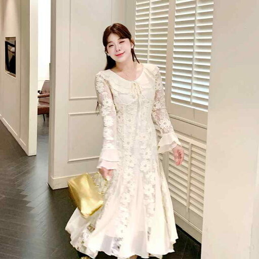 大きめサイズ レディース おしゃれ ファッション 五 花 咲き い フレンチレース つぎ ドレス ぽっちゃり 裕福 娘 ウエスト 締める フィッシュテール スカート 大きめサイズ レディース おしゃれ ファッション 五 花 咲き い フレンチレース つぎ ドレス ぽっちゃり 裕福 娘 ウエスト 締める フィッシュテール スカート