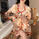 ルームウェア レディース パジャマ 夏 半袖 ショートパンツ セットアップ かわいい キャラクター プリンセス風 カジュアル リラックス ゆったり 部屋着 ワンマイルウェア 襟付き 通気性 快適