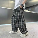 パンツ キッズ 男の子 夏 サマー スポーツ 薄手 軽量 通気性 虫よけ ゆったり ロング丈 カジュアル 普段使い アクティブウェア ブラック