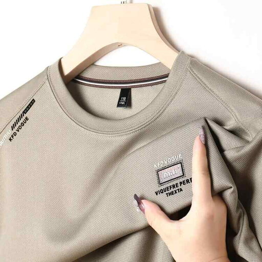 トップス メンズ 男性用 春秋 長袖 Tシャツ スウェット カットソー トレーナー クルーネック 丸首 薄手 ゆったり プルオーバー ビジネス カジュアル 普段使い