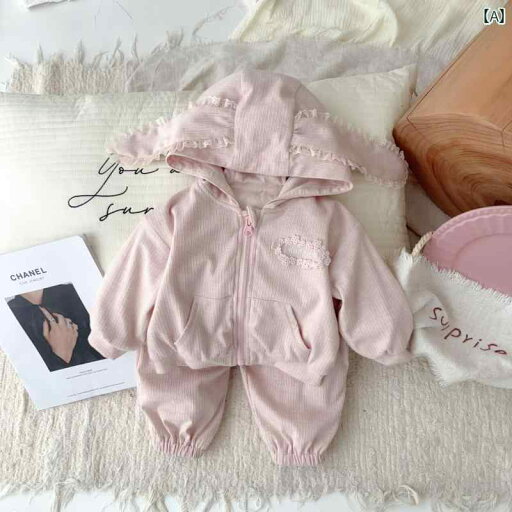 ベビー服 かわいい 長袖 スポーツ 春 女児 カジュアル ウサギ セーター スウェットパンツ セットアップ ベビー服 かわいい 長袖 スポーツ 春 女児 カジュアル ウサギ セーター スウェットパンツ セットアップ