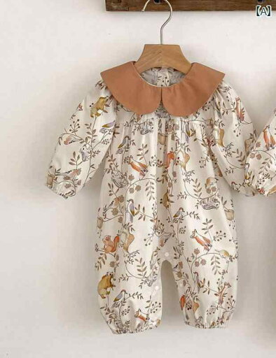ベビー服 かわいい オーバー オール 春秋 森 女 赤ちゃん 洋風 長袖 シャツ ワンピース パンツ セットアップ ベビー服 かわいい オーバー オール 春秋 森 女 赤ちゃん 洋風 長袖 シャツ ワンピース パンツ セットアップ