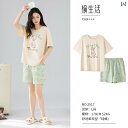 ルームウェア レディース リラックス パジャマ プレゼント 夏 綿 半袖 ショート パンツ 薄手 涼しい 涼しい 大きめサイズ 外出 着も 使える ウサギ