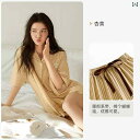 ルームウェア レディース リラックス パジャマ プレゼント 夏 コットン 半袖 ショート パンツ 半袖 ファッション ストライプ 薄手 涼しい 涼しい