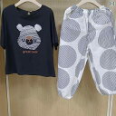 ルームウェア レディース リラックス パジャマ プレゼント 夏 コットン 繊細 半袖 クロップドパンツ おしゃれ かわいい 部屋 着 セット