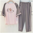 パジャマ レディース ルームウェア かわいい リラックス プレゼント Bailunshijia Bailun クマ 夏 リヨセル コットン 韓国 クマ 半袖 ク...