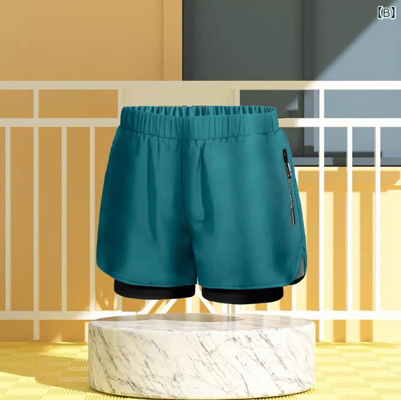 メンズ パンツ ビーチ 海パン 水着 プール サーフィン 海水浴 ショート イン ペイズリープリント バケーション