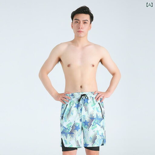 水着 メンズ 速乾 ダブルレイヤー ハーフ丈 大きいサイズ メンズ ティーン 競泳水着 フルセット 水着 メンズ 速乾 ダブルレイヤー ハーフ丈 大きいサイズ メンズ ティーン 競泳水着 フルセット
