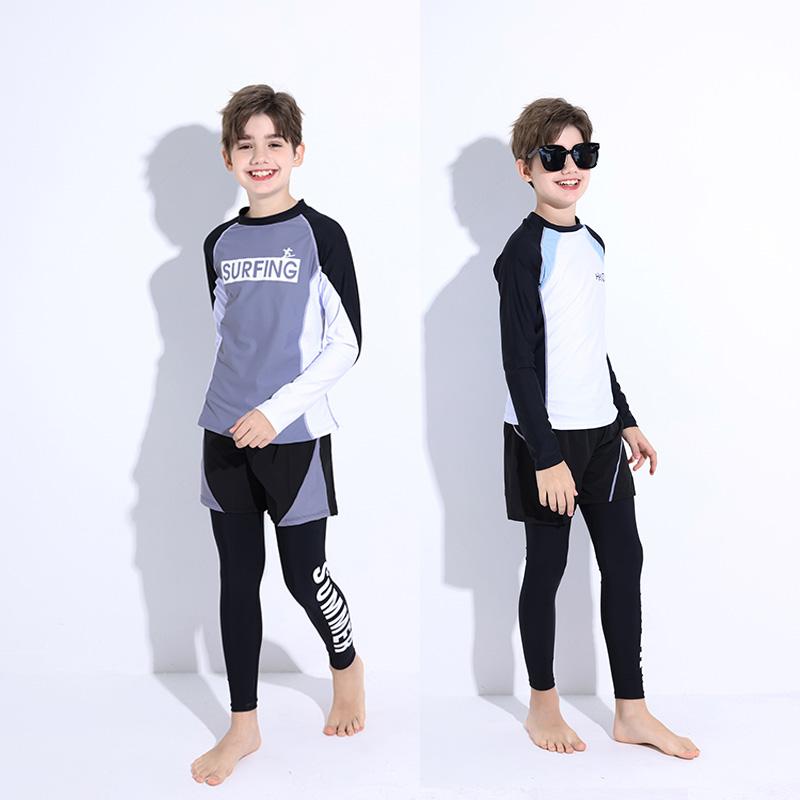 水着 男の子 長袖 セパレート 速乾 ビーチ 海水浴 プール