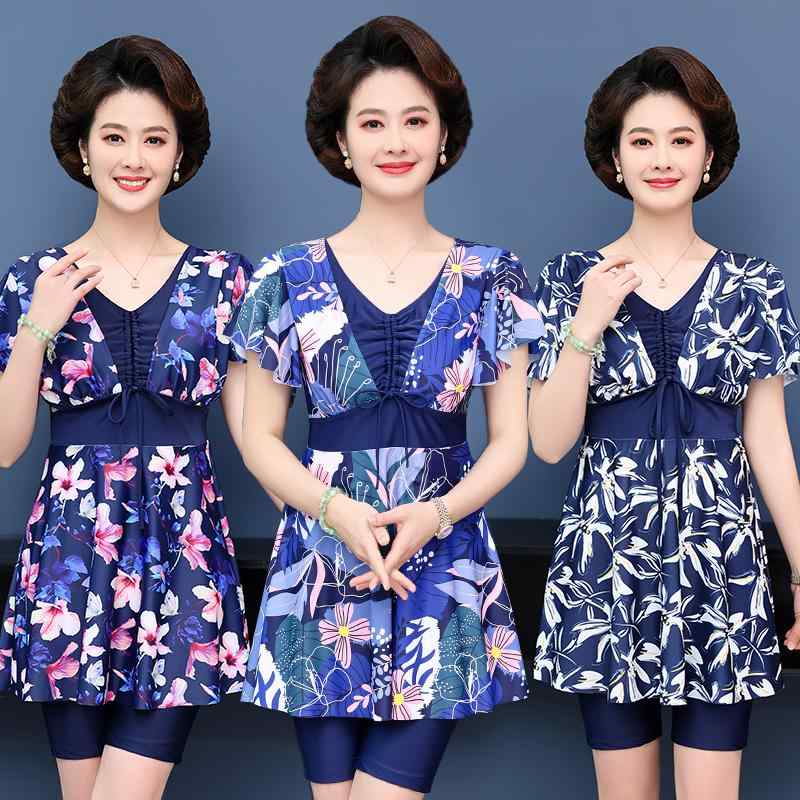 水着 レディース 大きいサイズ ゆったり 体型カバー 着痩せ