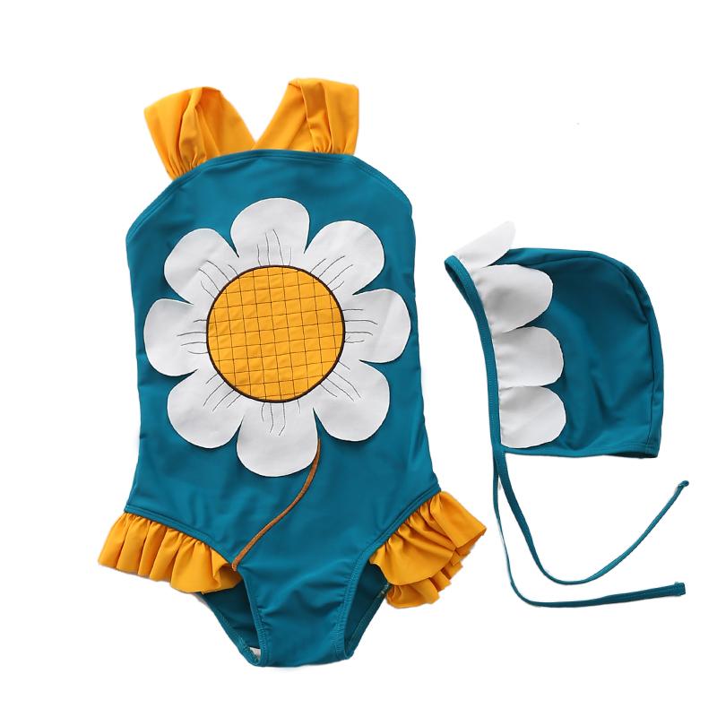 水着 女の子 子供 幼児 プリンセス 刺繍 女児 ベビー スイミング