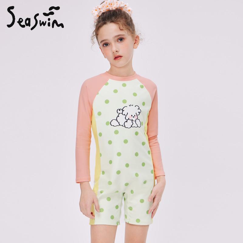 水着 女の子 子供 長袖 つなぎ 練習 スイミング 紫外線対策 速乾 温泉 海水浴