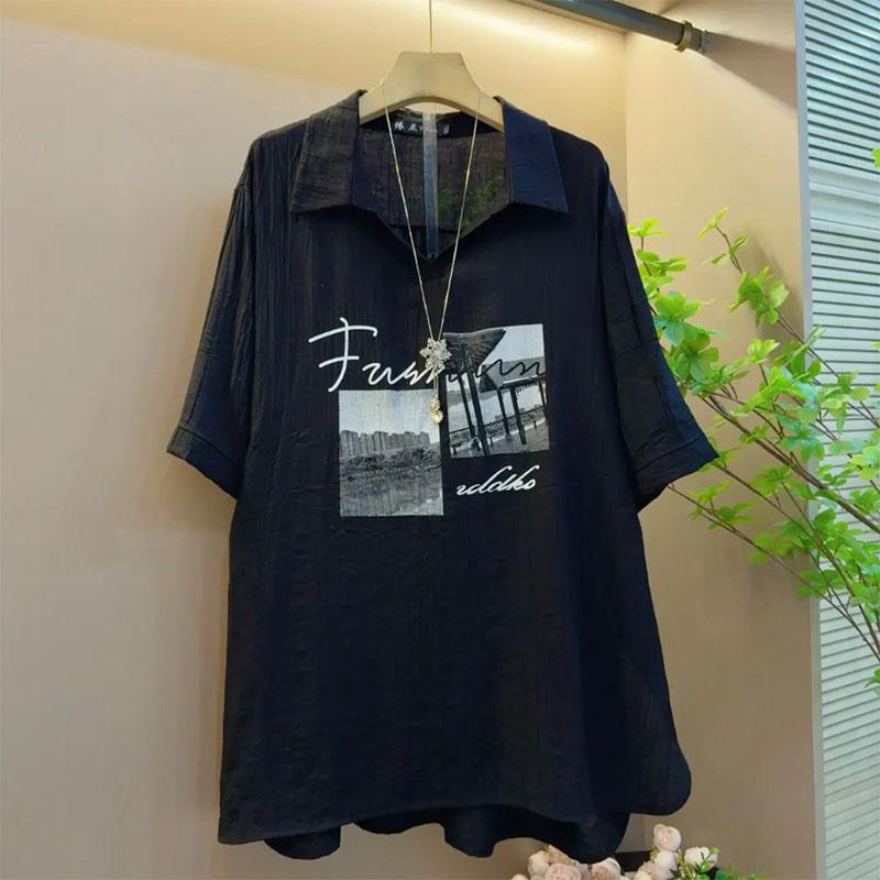 大きいサイズ トップス レディース 洒落着 カジュアル 夏 清涼 着回し