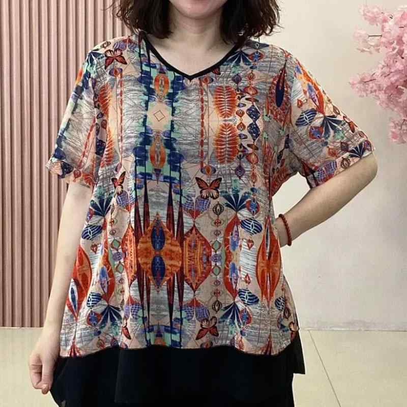 大きいサイズ トップス レディース 体型カバー 着痩せ 夏服 半袖