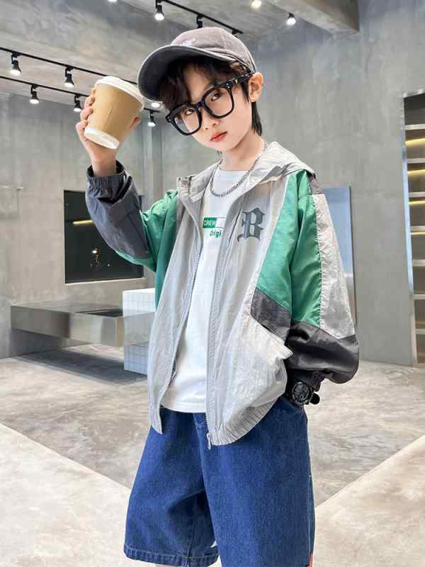 アウター 子供 男の子 夏 薄手 涼しい 通気