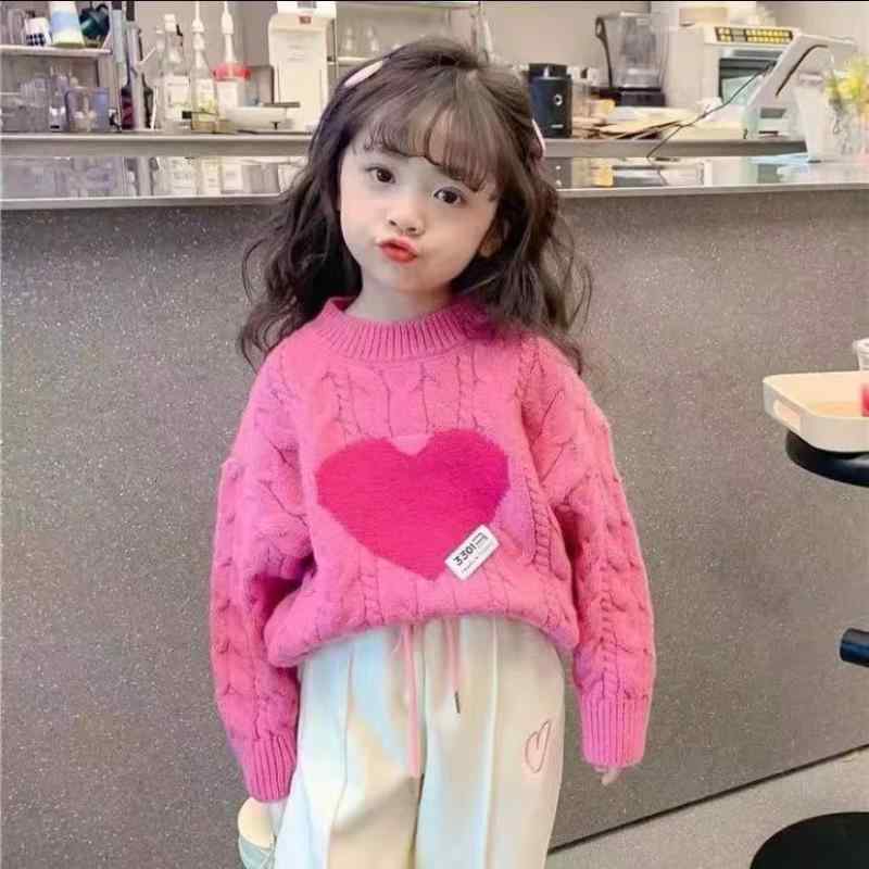 ニット 子供 女の子 長袖 秋冬 韓国 セーター ベビー 冬 スウィート かわいい おしゃれ