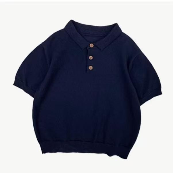 Tシャツ 男の子 夏服 半袖 ポロシャツ おしゃれ 子供 ベビー 薄手 涼しい