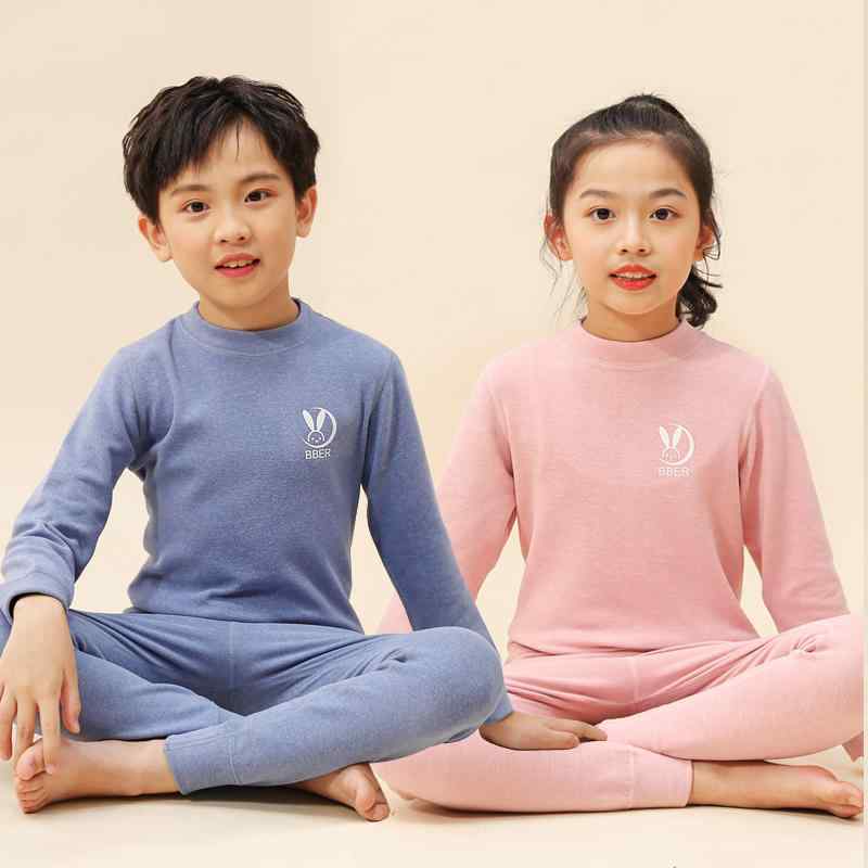 子供インナー 上下セット 秋冬 あったか 起毛 キッズ 男の子 女の子 長袖 トップス ズボン