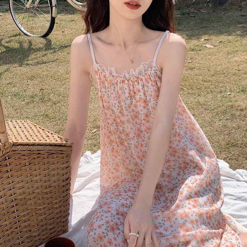 ネグリジェ ワンピース レディース 夏 キャミソール セクシー 部屋着 ルームウェア