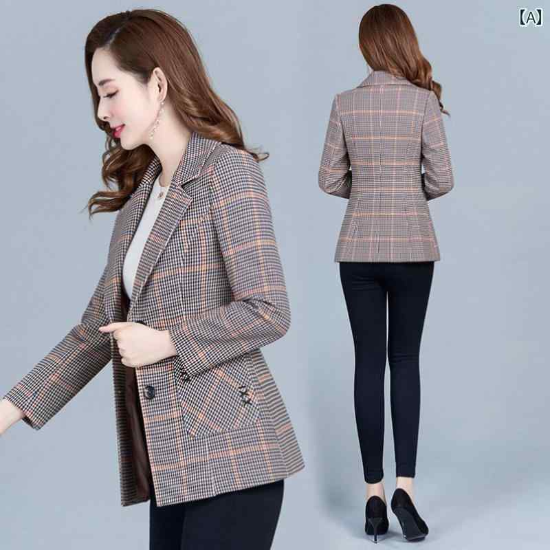 大きいサイズ ジャケット レディース 春秋 アウター ショート丈 チェック ミセス フォーマル