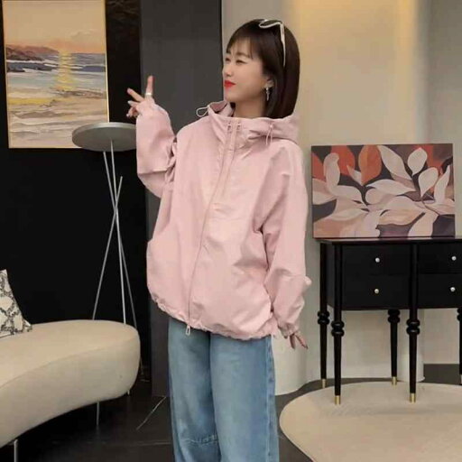 アウター レディース 春物 韓国 フード ゆったり カジュアル 軽アウター アウター レディース 春物 韓国 フード ゆったり カジュアル 軽アウター