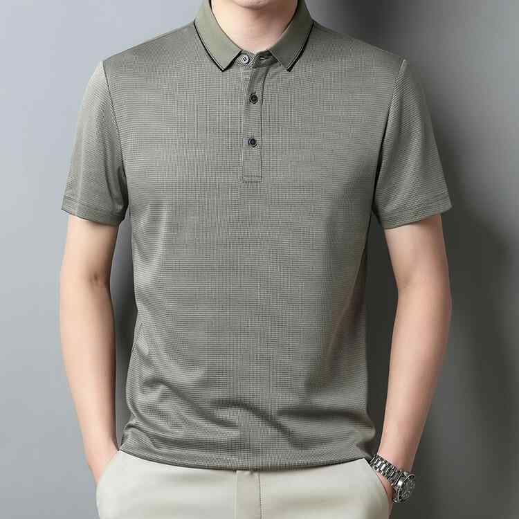 Tシャツ メンズ ポロシャツ 半袖 夏 涼感 紳士