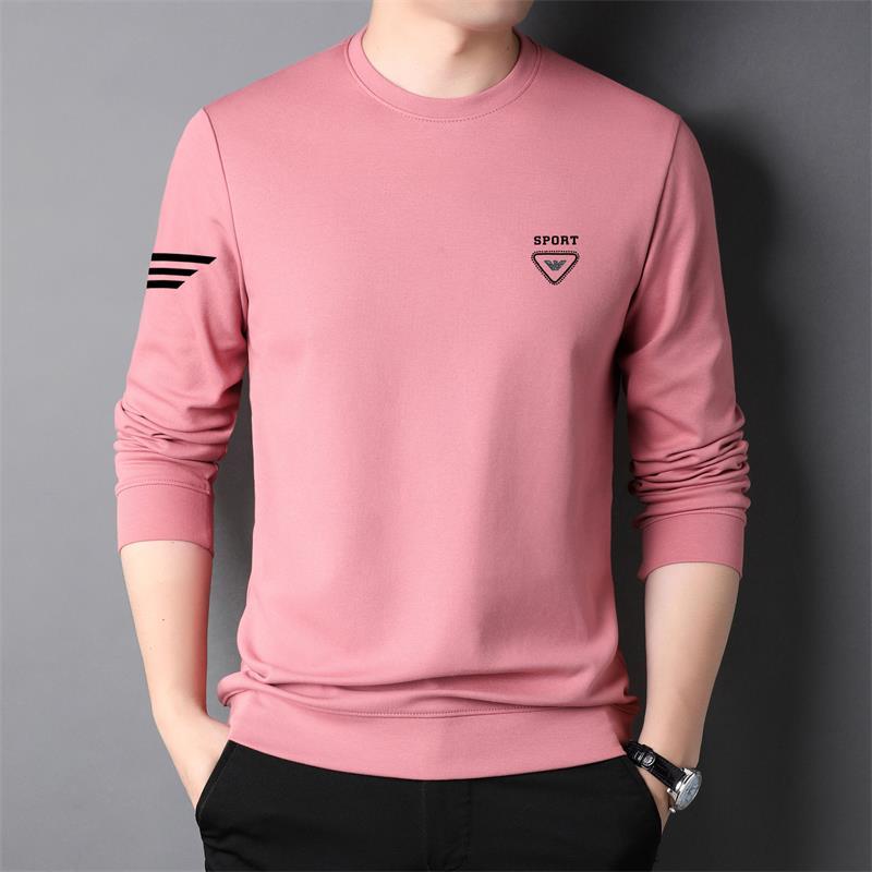 大きいサイズ Tシャツ メンズ 長袖 薄手 涼しい 春秋 パパ 衛衣 トレーナー インナー トップス