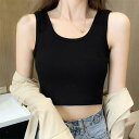キャミソール レディース タンクトップ ノースリーブ ショート丈 クロップド丈 ヘソ出し お腹見せ セクシー カジュアル ストリート 無地 ポリエステル ストレッチ ダブルストラップ 春夏 黒 白 グレー